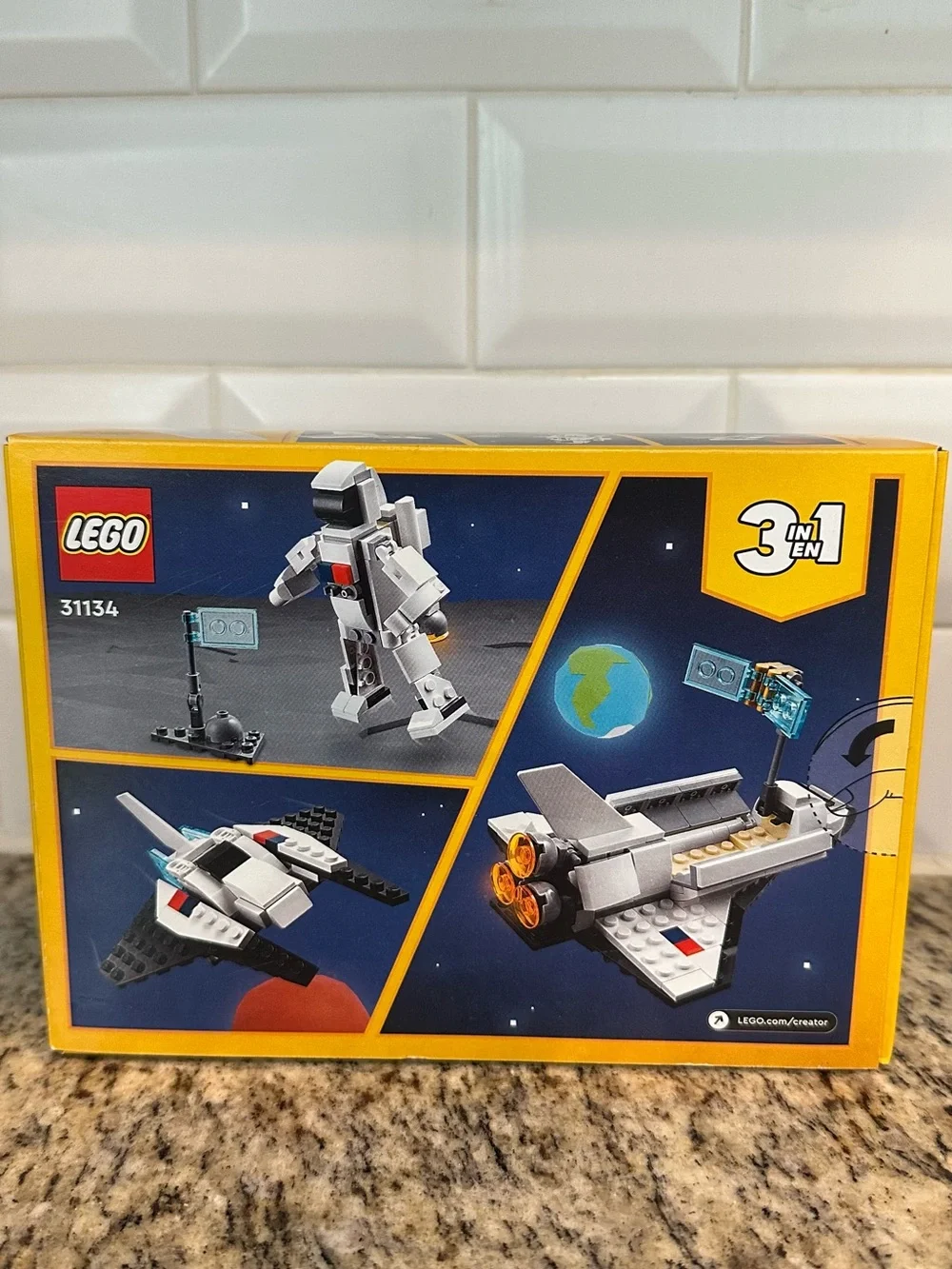 LEGO Creator Space Shuttle 3-in-1 Building Set